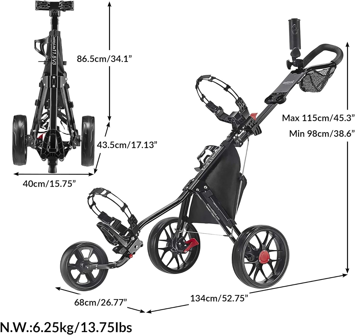 CaddyTek CaddyLite 11.5 V3 Deluxe